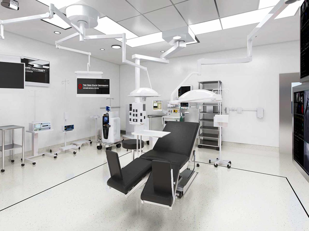 Operating room at Wexner Medical Center