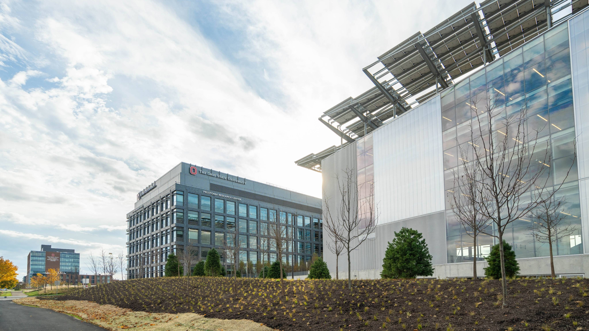buildings in the innovation district at ohio state