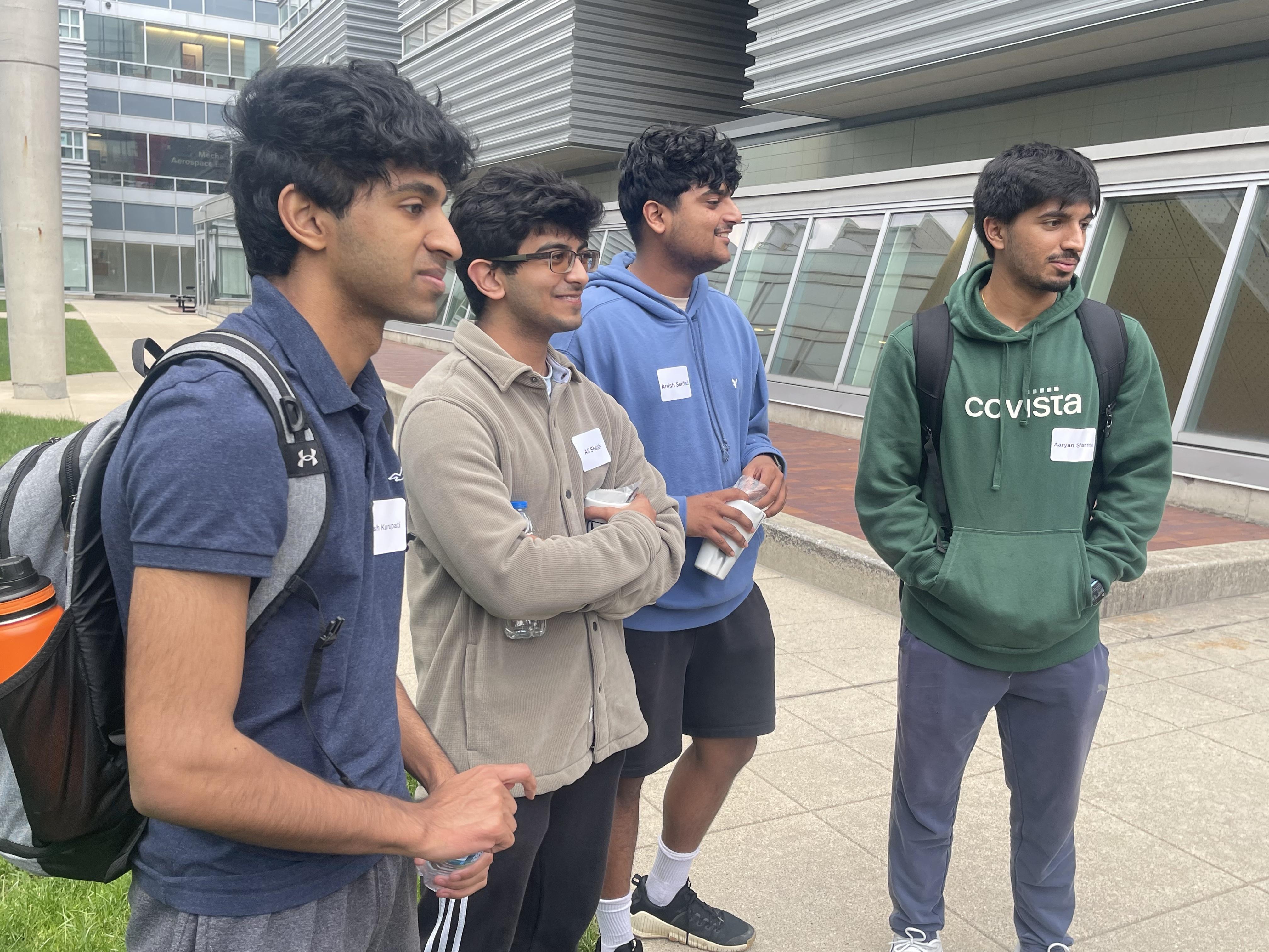 students at Honda Demo Day